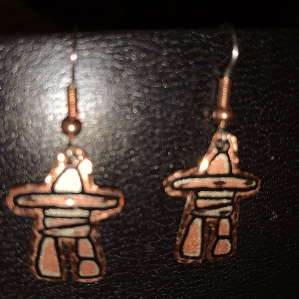 Inukshuk Earrings